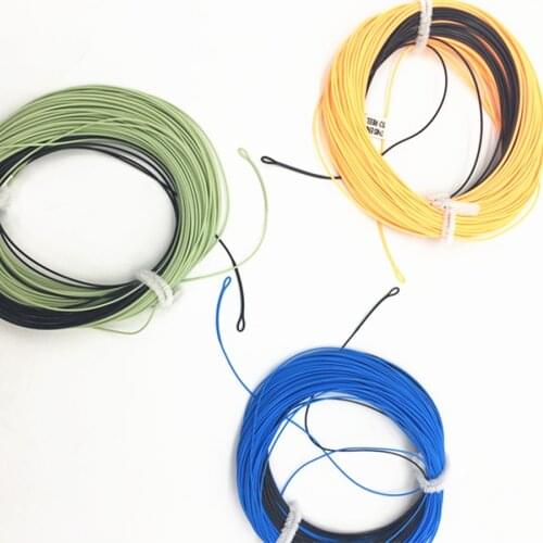 2 Welded Lopps 3#-9#F/S Weight Forward Floating Fly Fishing line With Sinking Tip 100FT Fly Line