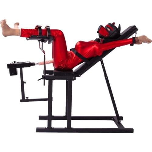 BDSM Female Gun Machine Chair Binding Bondage Happy Party Restraint Frame Adjustment Props Sex Toys for Couples Gay Adult Games