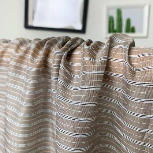 White Waxberry 140cm 60g/m Grey brown silk cotton fabrics clothes Garment sewing materials Free shipping