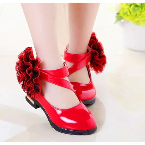 Macamp Leather Shoes For Girls
