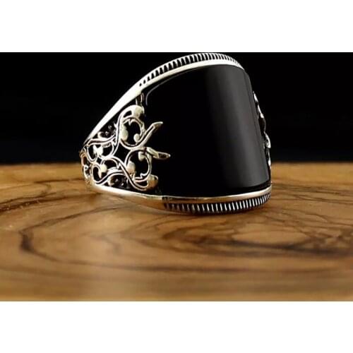 Creative Silver Hip Hop Ring for Men Punk Style Inlaid Zircon Party Punk Motor Biker Rings Fashion Jewelry Gift Whole Sale