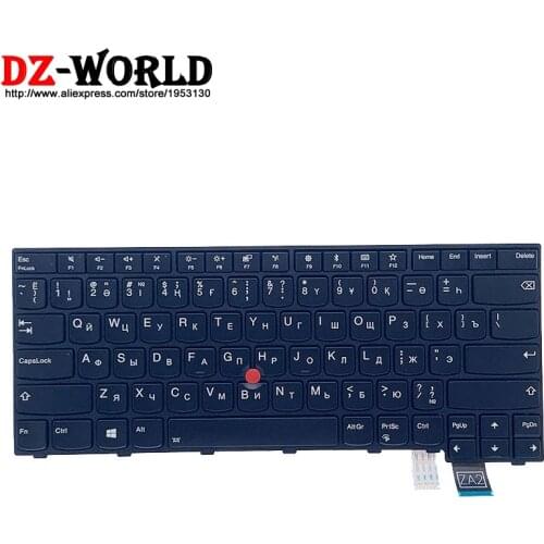 New/orig Kazakh Russian Backlit Keyboard for Lenovo Thinkpad T460p T470p Laptop Backlight Teclado 01EP486 01EP445
