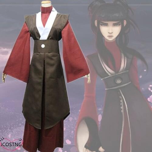 New Anime Avatar The Last Airbender Mai Cosplay Costumes Halloween Party Cosplay Clothes