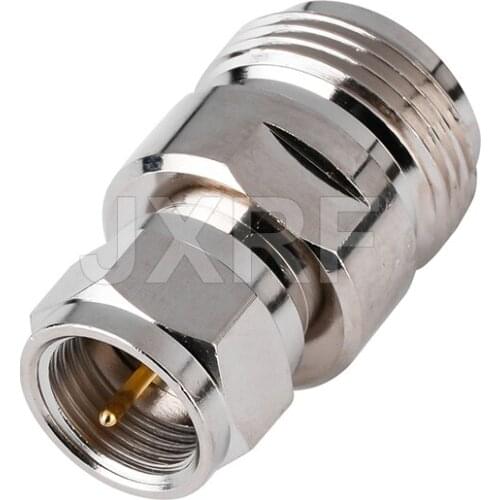 New RF connector F to N adapter F male Plug to N female straight connector free shipping