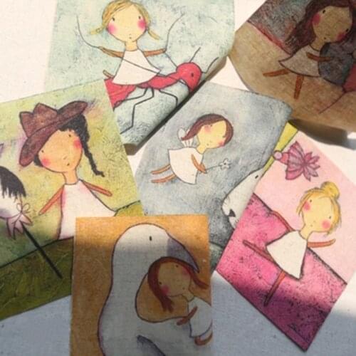 Hand Dyed Cotton Linen Quilt Fabric For DIY Sewing Patchwork Home Textile Decor Of Purse Bags Crafts Cushions 12x12cm