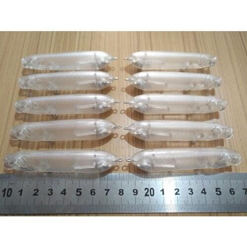 10pcs Unpainted Pencilbait Fishing Lure Body 3 1/8 Inch 3/8 OZ Blank lure JSE247