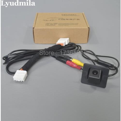 Car Rear View Camera For Mazda 3 Mazda3 Axela BM Sedan 2014~2018 RCA & Original Screen Compatible Back up Reverse Camera Sets