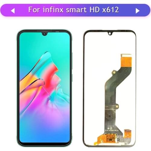 For infinix smart HD 2021 X612B x612 LCD Display Screen Assembly Full Complete Glass Digitizer Replacement