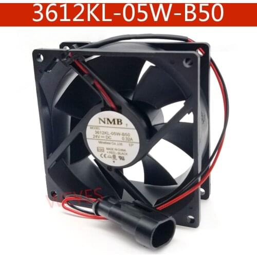 For NMB-MAT 3612KL-05W-B50 DC 24V 0.32A 92 * 92 * 32mm Cooling Fan