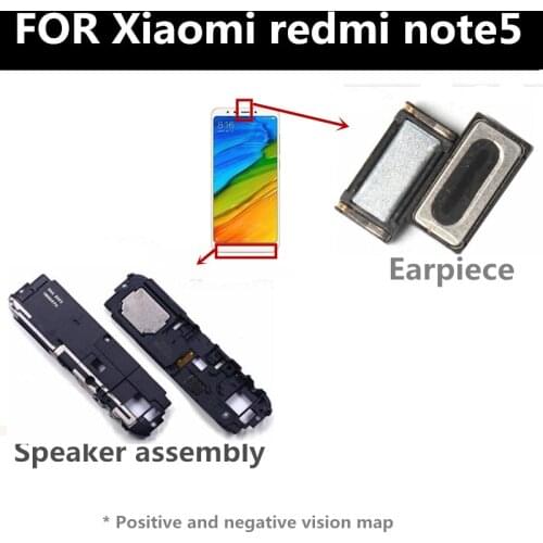 FOR Xiaomi redmi note5 Loudspeaker composition Front Earpiece Ear piece Speaker earpiece FOR phone Repair and Replacement Parts