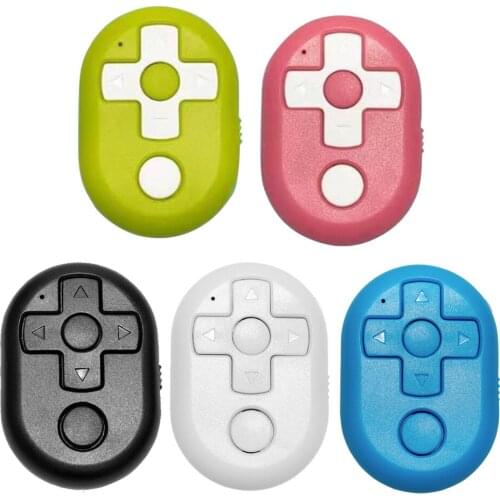 Mini Bluetooth Shutter Release Button Selfie Camera Controller Adapter Wireless Remote Control Compatible with IOS Android