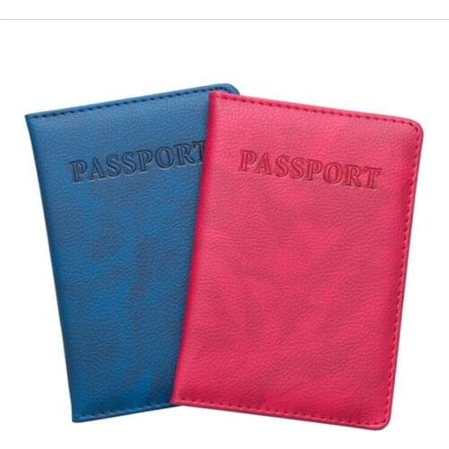 Fashion Travel Passport Cover Protective Card Case Women Men Credit Card Holder Travel ID&Document Passport Holder Protector