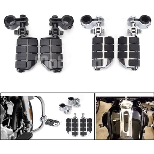 Motorcycle Foot Pegs Foot Rest Highway Footpegs For Road King Street Glide Honda Kawasaki Suzuki Yamaha 25mm 32mm 34mm