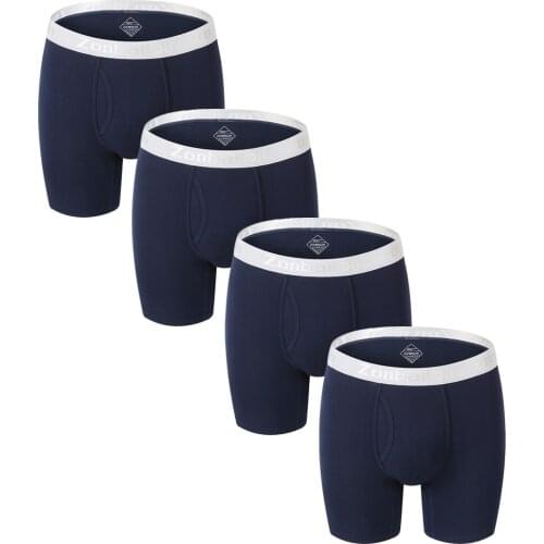 Mens Underwear Shorts Boxer Pants Bamboo Fiber Sexy Breathable Solid Color NEW