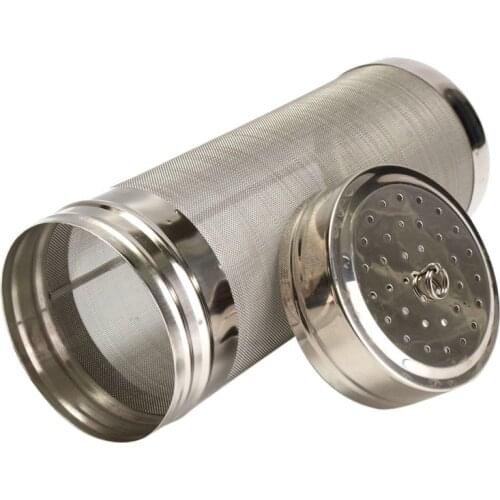 7*18cm 300 Micron Mesh Beer Stainless Steel Filter Dry Hop Spider Hopper for Cornelius Kegs Corny Keg Home Brew