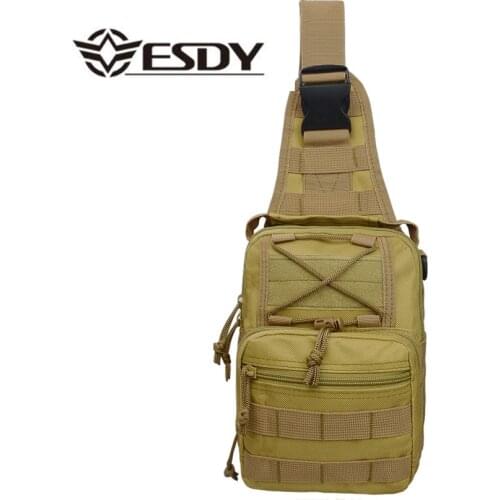 10 Color 600D Outdoor Tactical Waist Backpack Military Sports Camping Hunting Army Hiking Travel Rucksack MenUtility Chest bags