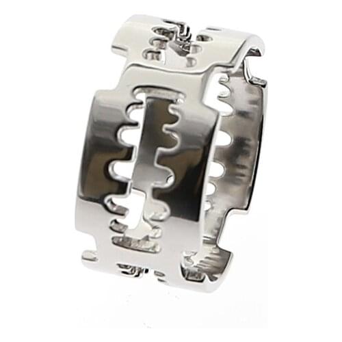 High Quality Specil Stainless Steel Blade Sharp Cock Ring Chastity Devices Glans Ring Stop Premature Ejaculation Erection