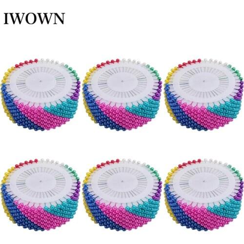 120/200Pcs Pearl Head Pins Assorted Straight Corsage Sewing Pins Quilting Pin for DIY Dressmaking Craft Wedding Decor