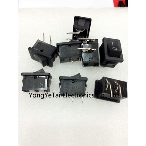 2P curved legs KCD1-101 rocker switch power switch feet two tranches 21X15 free shipping