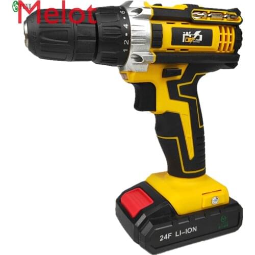 24 Volt Rechargeable Pistol Electric Drill 5805 Electric Screwdriver
