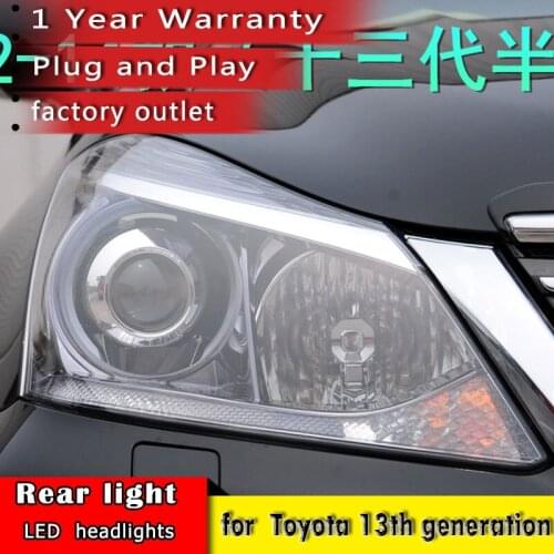 Suitable for Toyota 13th generation crown headlamp cover 11 / 12 / 13 / 14 crown 13th generation semi headlamp shell
