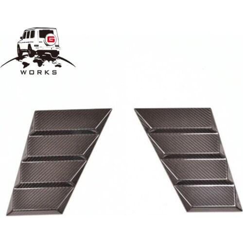G class W463 carbon fiber B style hood side vents for G class W463 G63 G65 90-18y
