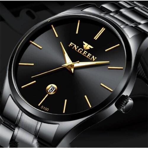 Top Luxury Brand Waterproof Military Sport Watches Men Silver Steel Calendar Quartz Analog Watch Clock Relogios Masculinos