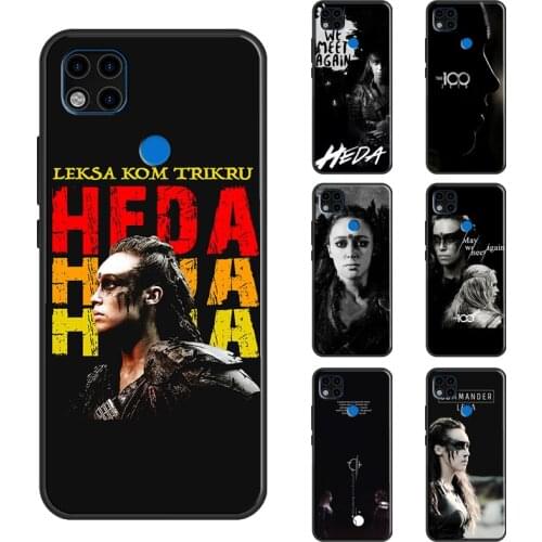 The 100 TV Heda Lexa Case For Xiaomi Redmi Note 8 9 Pro 8T 9S Note 10 Pro Funda For Redmi 9 9C 9A K40 9T Cover