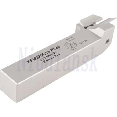 KFM320R20-20/36 CNC Lathe Tools KFM320R20-80/160 Grooving Tool Arbor KFM320R20-30/50 External Slotting Turning Tool Holder KFMR