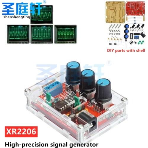 Function Signal Generator, DIY Kit, Sine / Triangle / Square Output, 1Hz-1MHz, Signal Generator, Adjustable Frequency Amplitude