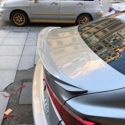 Use For Lexus Is Series 2013-17 Year Spoiler ABS Plastic Carbon Fiber Look Rear Trunk Wing Car Body Kit Accessories