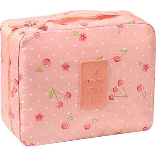Portable Cosmetic Bag For Women Travel Storage Bag Multifunction Waterproof Makeup Bag Travel Toiletries Organizer Make Up Case