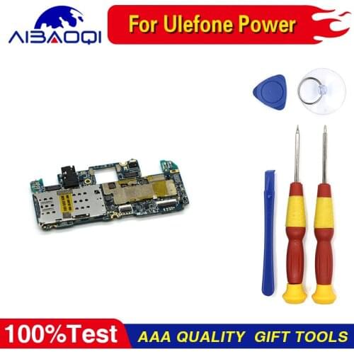 Mainboard 3G+16G ROM Motherboard Flex Cable Board for Ulefone Power MTK6753 5.5 Inch FHD 1920x1080 Replacement Parts Free Tools