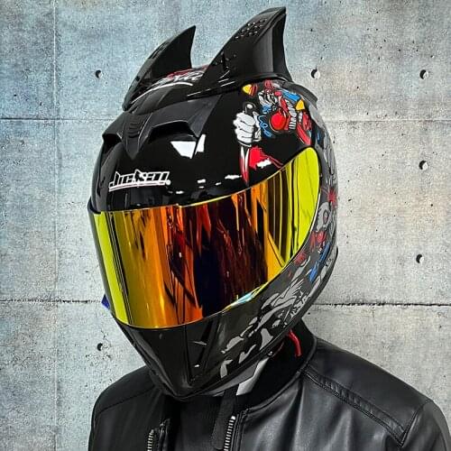 Motorcycle helmet capacete cascos full face racing helmets Double Visor Motocross Helmet Casco Modular Moto Helmet DOT Approved