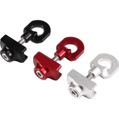 New Bicycle Chain Adjuster Tensioner Fastener Aluminum Alloy Bolt For BMX Fixie Bike Single speed Bicycle Bolt Screw
