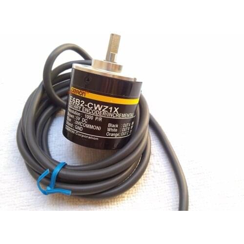 OMR E6B2-CWZ1X 30P/R Incremental Rotary Encoder 5V DC Line Driver Output E6B2CWZ1X E6B2 CWZ1X 30 Resolution New in Box