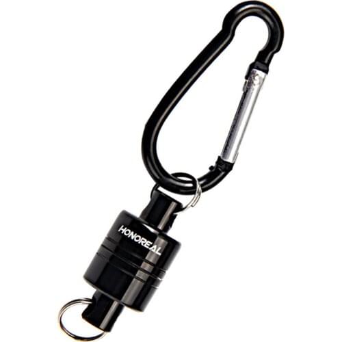 Strong Magnetic Carabiner Portable Outdoor Fishing Mountaineering Release Lanyard Strong Train Release Buckle Climbing Tool