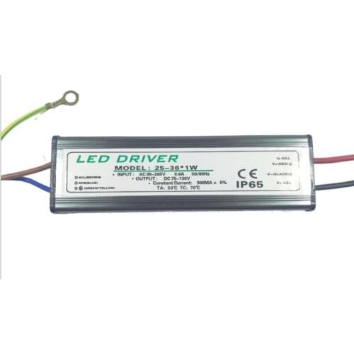 Led waterproof power supply 25-36w outdoor lamp driving waterproof mining lamp driving power supply 28w 30W 36W