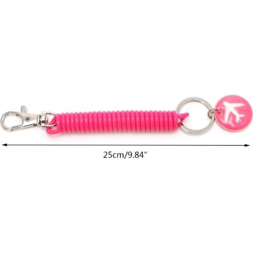 THINKTHENDO New Anti-lost Strap For Key Chain Phone Passport Pouch Wallet Purse Travel Accessory