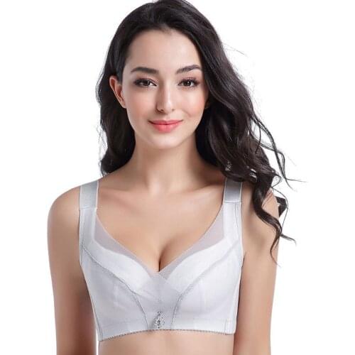 Sanderala Women Lace Bralette Up Bra Deep V Wireless Brassiere Plus Size Wide Ultra-thin Sexy Black Soft Underwear Bras Femme