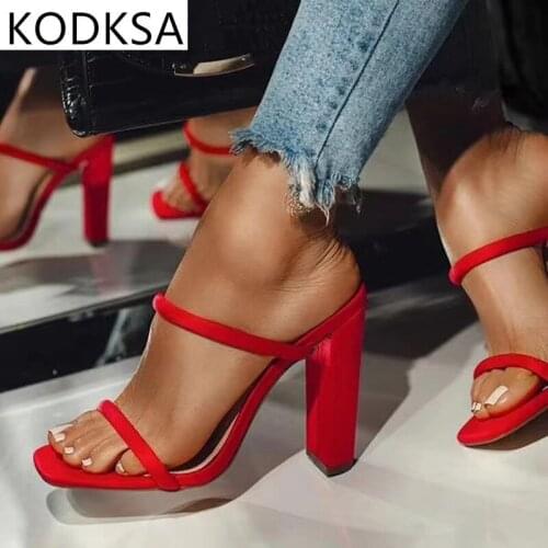 2021 Summer New Women Shoe Sexy High Heels Open Toe Sandals Women Casual Sandals Fashion Comfortable Women Sandals Zapatos Mujer