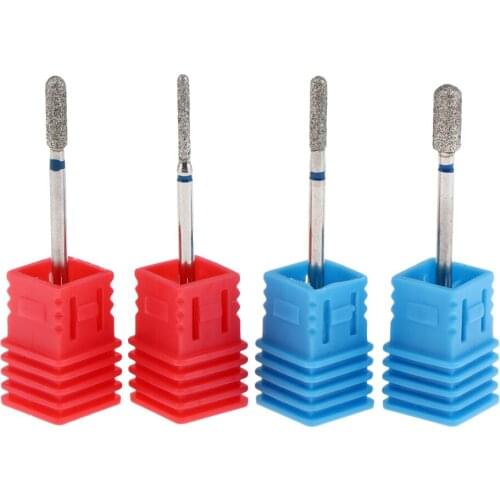 4Pcs Nail Drill Bits Manicure Tools Kit 3/32’’ Professional Electric Rotary