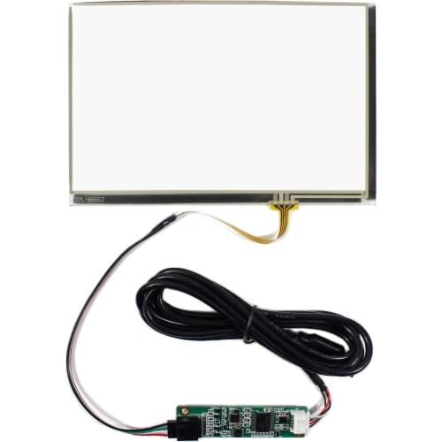 7inch 4-wire Resistive Touch Panel+Controller Card For 7inch 1280x800 16:10 LCD