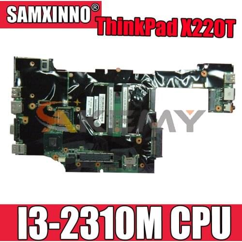 Akemy Suitable For Lenovo ThinkPad X220 X220I Laptop Motherboard FRU 04Y1842 04W06960 4W3302 04W2123 CPU I3 2310M Work
