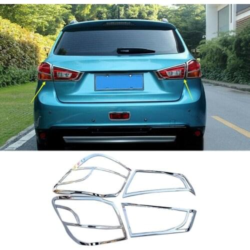Car Rear Tail Light Lamp Cover Trim for Mitsubishi ASX RVR Outlander Sport 2010-2017
