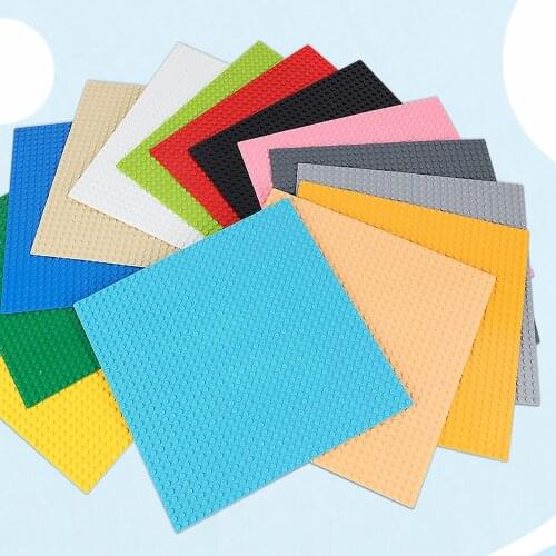 Building Block Baseplate 32*32 16x32 Classic Dots Base Plates Brick Baseplates DIY Build Parts Compatible Brands City Friends