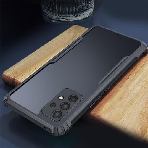 Case For Samsung Galaxy A52 A72 Case Shockproof Transparent Cover Airbags Shell Soft Thin For Samsung A52 A72 4G/5G