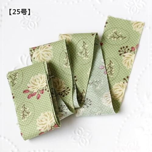 Dailylike Cotton Ribbons Cotton Strips Fabric Ribbon Patchwork Textile for Wrapping Fabric Edges Sewing Fabric DIY Gift Wrapping