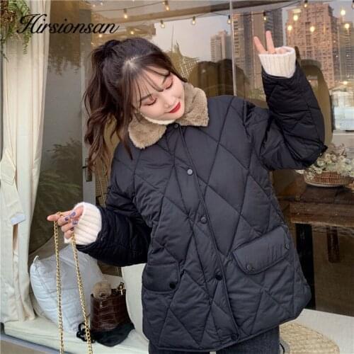Женские стеганые куртки Hirsionsan China At AliExpress