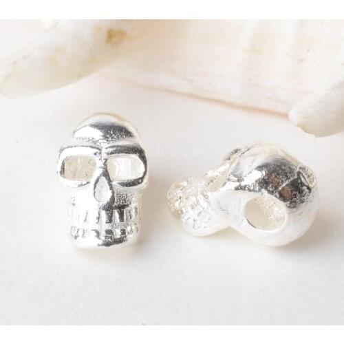 Justneo Silver Beads